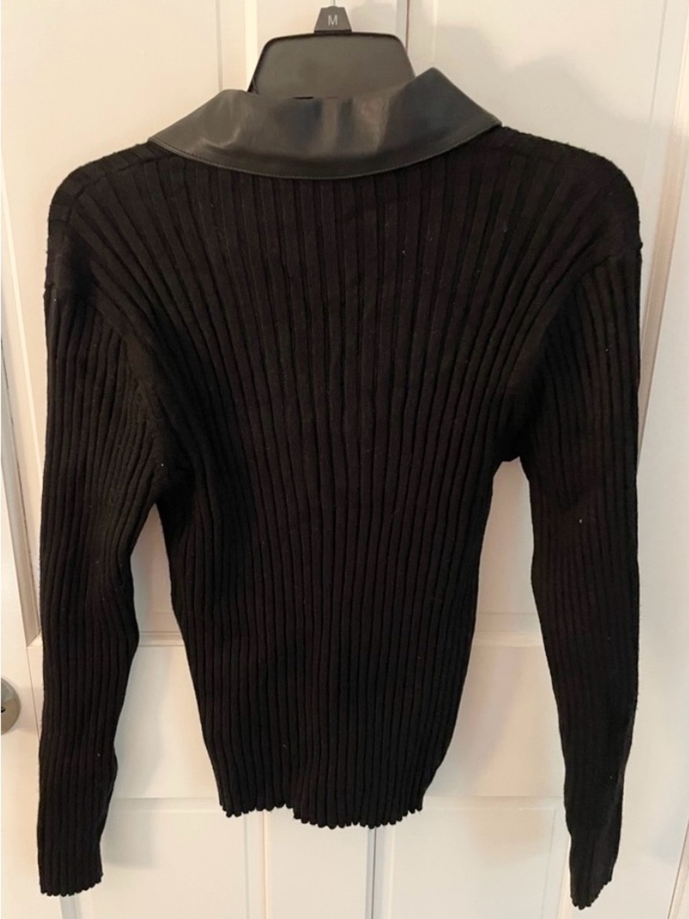 NWT Truth by Republic Leather Collared Top - Picture 3 of 6